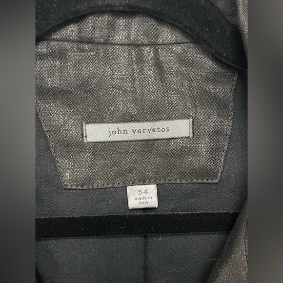 John Varvatos Collection Slim Fit Convertible Lapel Jacket size EU 54 USA 44